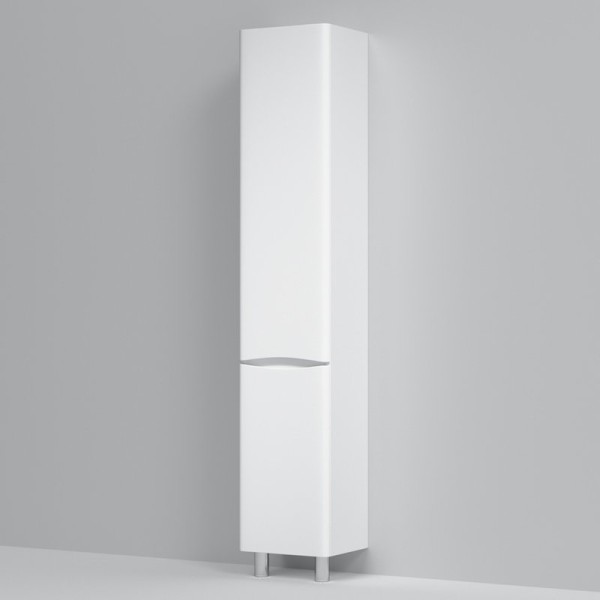 Шкаф-пенал для ванной AM.PM Like 35 L напольный, белый глянец