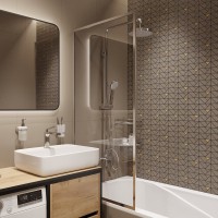 Душевая стойка STWORKI Мосс HDB228LY