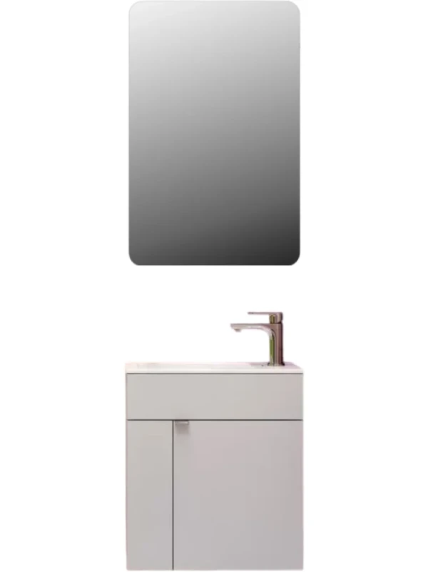 Мебель для ванной комнаты KERAMA MARAZZI 50 белая глянцевая