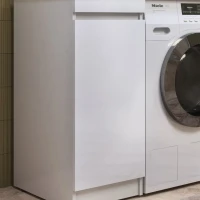 Мебель для ванной комнаты Vigo Urban 40 напольная, 1 дверка, белая, раковина Urban 50