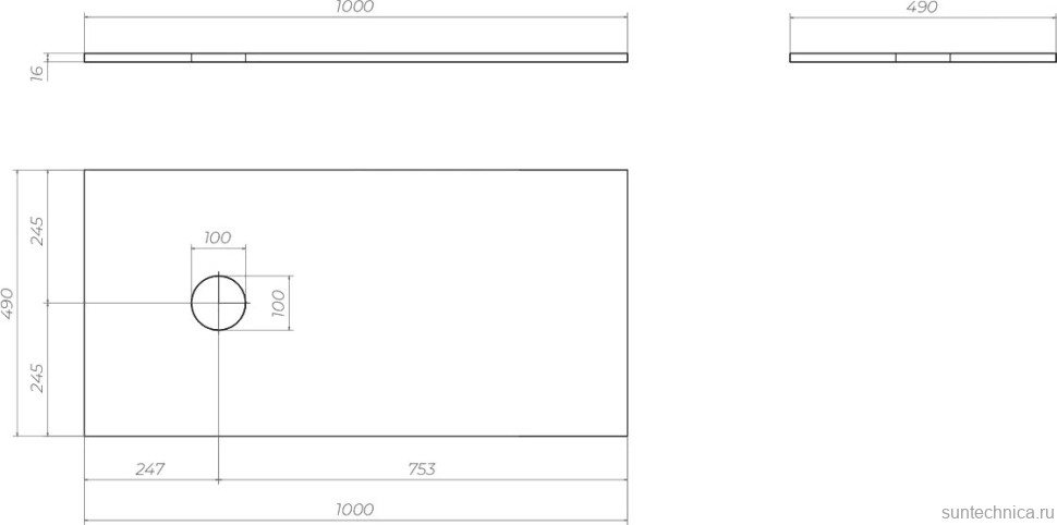 Мебель для ванной комнаты Vigo Urban 40 напольная, 1 дверка, белая, раковина Urban 50