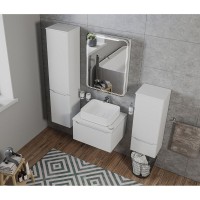 Зеркальный шкаф MIXLINE "ВИКТОРИЯ" 600*800 (ШВ) правый, сенсорный выкл, светодиодная подсветка