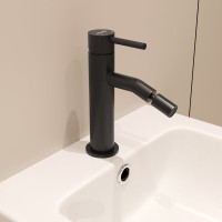 Смеситель для биде AQUAme Siena AQM6216MB черный матовый