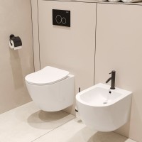 Смеситель для биде AQUAme Siena AQM6216MB черный матовый