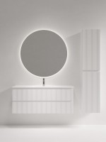 Мебель для ванной комнаты Sancos Snob R 120 Bianco, раковина CN7028