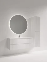 Мебель для ванной комнаты Sancos Snob R 120 Bianco, раковина CN7028