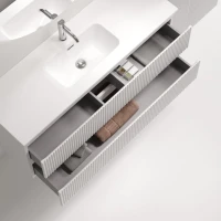 Мебель для ванной комнаты Sancos Snob R 120 Bianco, раковина CN7028
