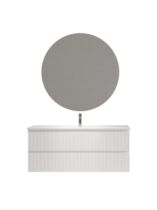 Мебель для ванной комнаты Sancos Snob R 120 Bianco, раковина CN7028