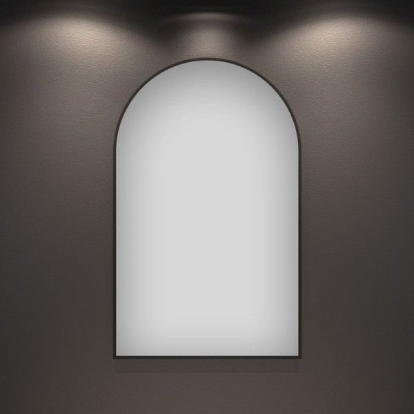 Зеркало Wellsee 7 Rays’ Spectrum 50х80 черное матовое