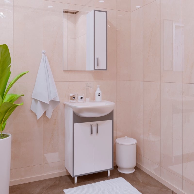 Зеркало Corozo Спектр 50 серое