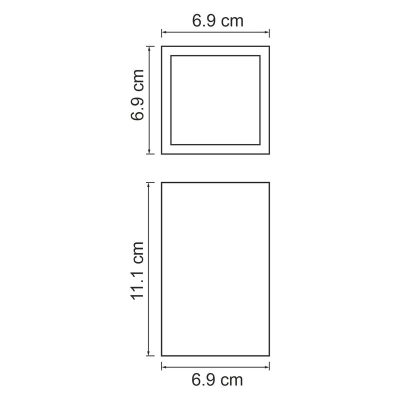 Стакан для зубных щеток Wasserkraft Kammel K-9128 рисунок