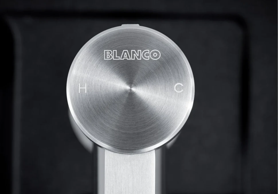 Комплект Мойка Blanco Subline 400-U серый беж + Смеситель Ambis Ambis 523118