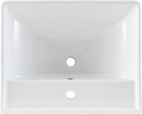 Тумба с раковиной Aquanet Ирис new 50 подвесная, 1 ящик, 2 дверцы