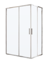 Душевой уголок Ravak Blix Slim BLSRV2K 100x90 см, профиль блестящий, стекло прозрачное Transparent