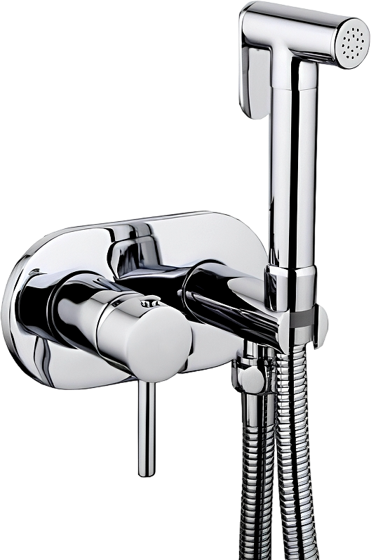 Гигиенический душ Haiba HB5515 со смесителем, хром