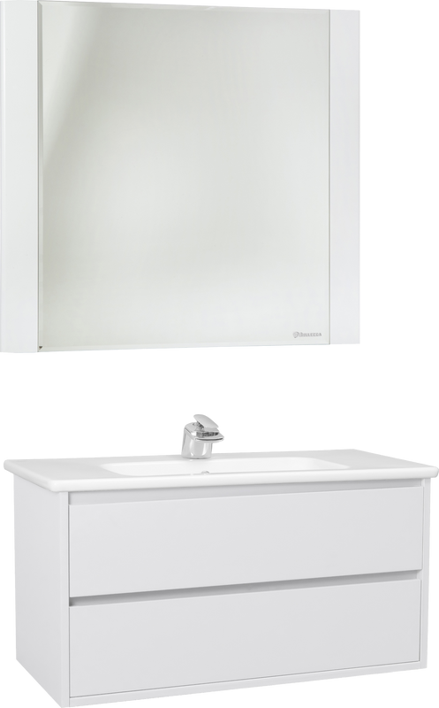 Мебель для ванной комнаты Bellezza Лоренцо 100 белая