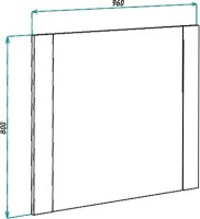 Мебель для ванной комнаты Bellezza Лоренцо 100 белая