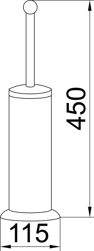 Набор Держатель Boheme Medici 10601 + Ершик 10609