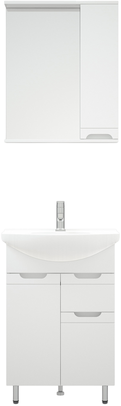 Мебель для ванной комнаты Corozo Лея 60 белая