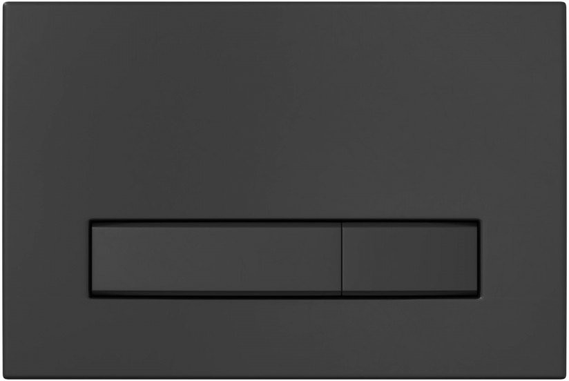 Комплект Berges Atom Line EGO XL Rimless крышка-сиденье Okus Slim SO, кнопка смыва черная SoftTouch