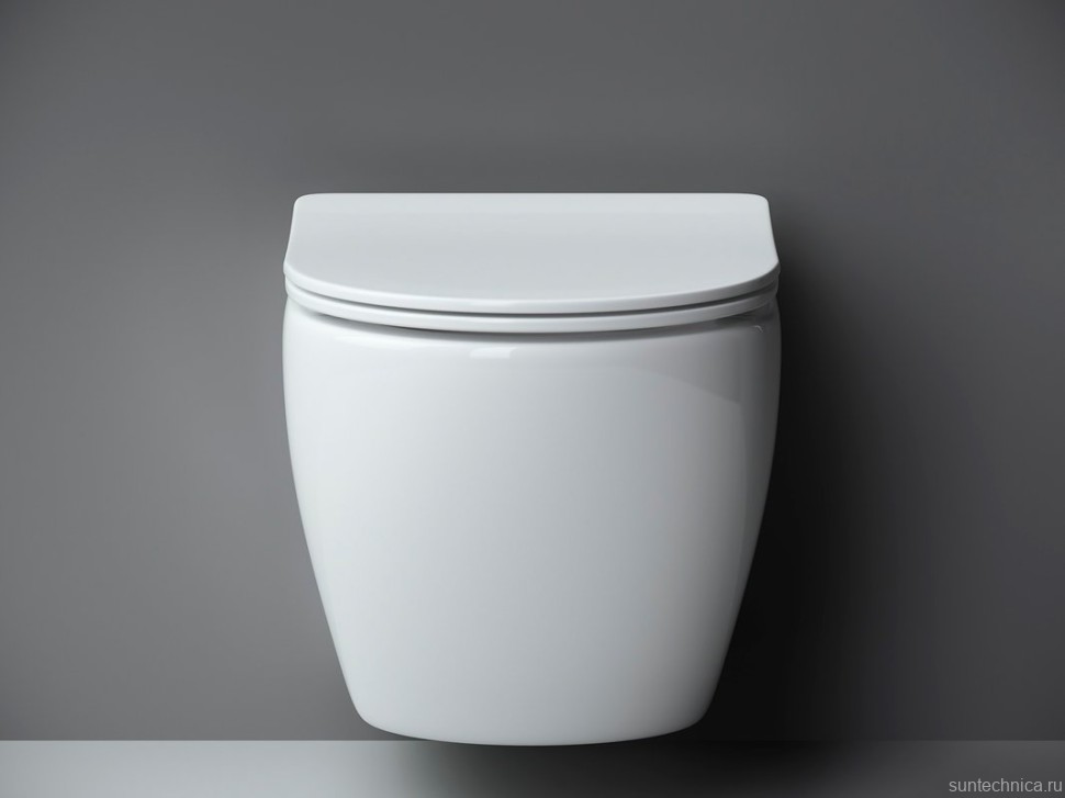 Комплект Унитаз подвесной Ceramicanova Metropol CN4002 безободковый + Инсталляция DIWO + Кнопка 7323 черная матовая