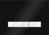 Комплект Унитаз подвесной безободковый Bell Pro Rimless 3301101R + Быстросъемное сиденье микролифт 33290100 + Система инсталляции для унитазов Relfix 38010010 + Кнопка смыва Relfix 38050701 глянцевая черная, белая