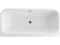 Акриловая ванна Excellent Arana 180x85 см, пристенная, белая, с каркасом
