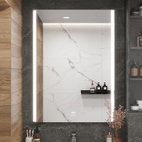 Зеркало Laparet Electra 80х110 с подсветкой, диммером, с функцией антизапотевания