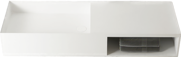 Раковина Vincea VWB-6S180MW 80 матовая белая