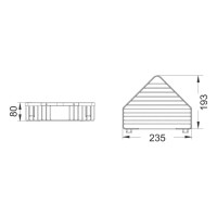 Полка угловая для ванной Shevanik SW01H, черный Полка угловая для ванной Shevanik SW01H, черный