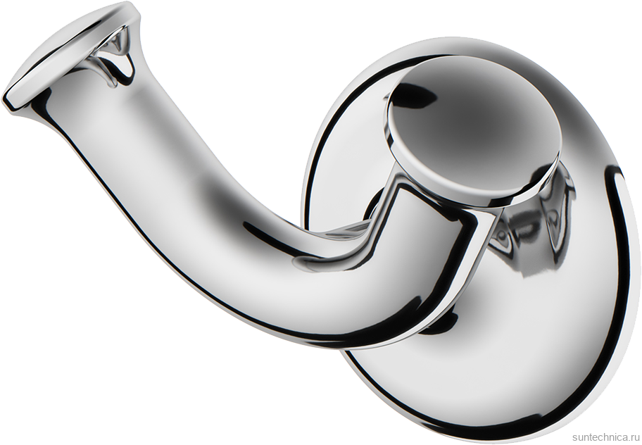 Крючок AM.PM Like A8035600 глянцевый хром, на шурупах