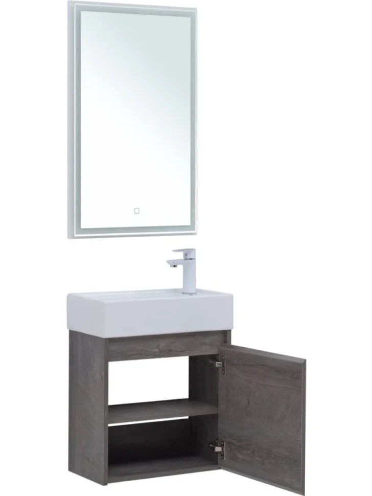 Мебель для ванной комнаты Aquanet Nova Lite 50 дуб рошелье
