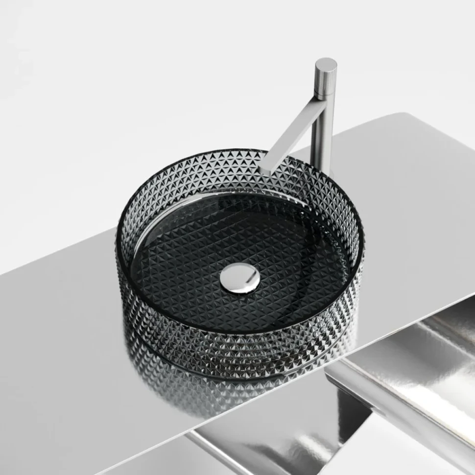 Накладная раковина Ceramicanova Cristal CN6060 черная