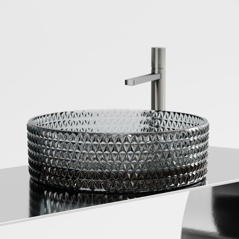 Накладная раковина Ceramicanova Cristal CN6060 черная