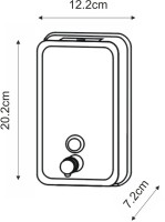 Диспенсер для мыла Wasserkraft 10099 никель