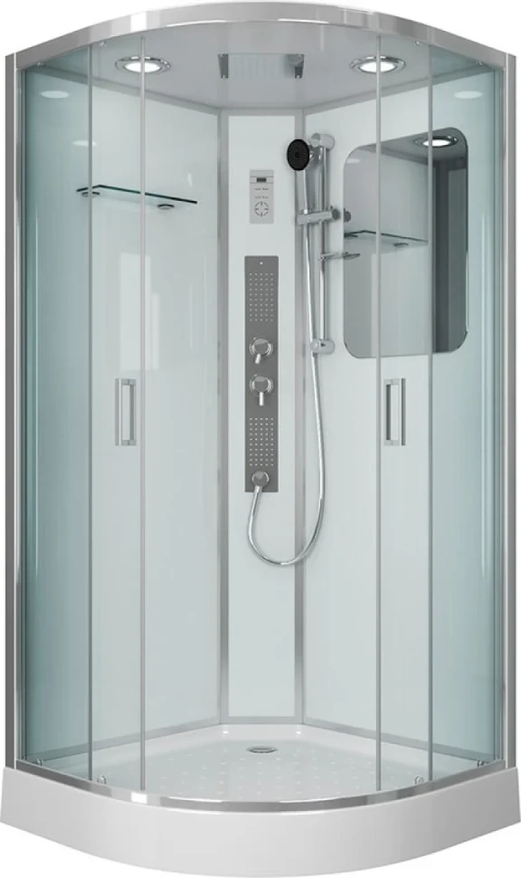 Душевая кабина Niagara Premium NG-6001-01G 90х90х210, с низким поддоном
