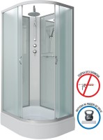 Душевая кабина Niagara Classic NG-33094-14LBKT 100х90 см, без крыши, с тропическим душем