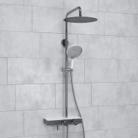 Душевая стойка Wasserkraft Aller A113.116.059.CH Thermo с термостатом, хром