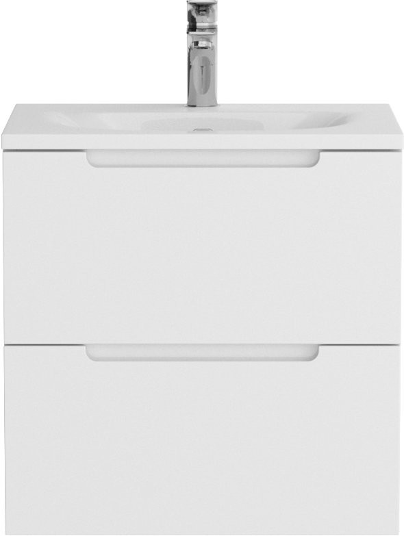 Тумба с раковиной BelBagno Etna 39 50 bianco lucido, раковина BB-8099-3-50