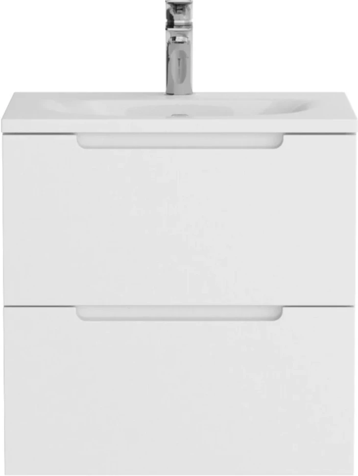 Тумба с раковиной BelBagno Etna 39 50 bianco lucido, раковина BB-8099-3-50