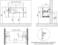 Тумба с раковиной BelBagno Etna 39 50 bianco lucido, раковина BB-8099-3-50