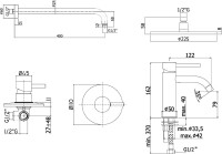Комплект для ванной Paffoni Light KITLIG011CR071 С ВНУТРЕННЕЙ ЧАСТЬЮ, хром