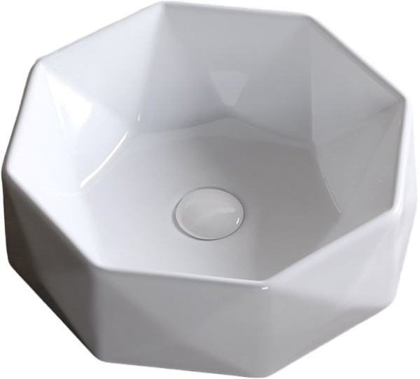 Накладная раковина Ceruttispa CR0057 42, белая