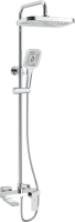 Душевая стойка Rose R1836 хром