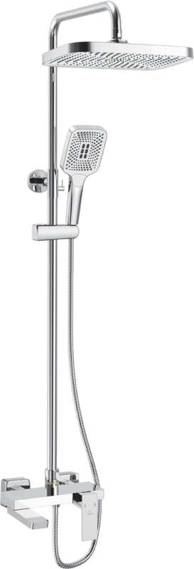 Душевая стойка Rose R1836 хром