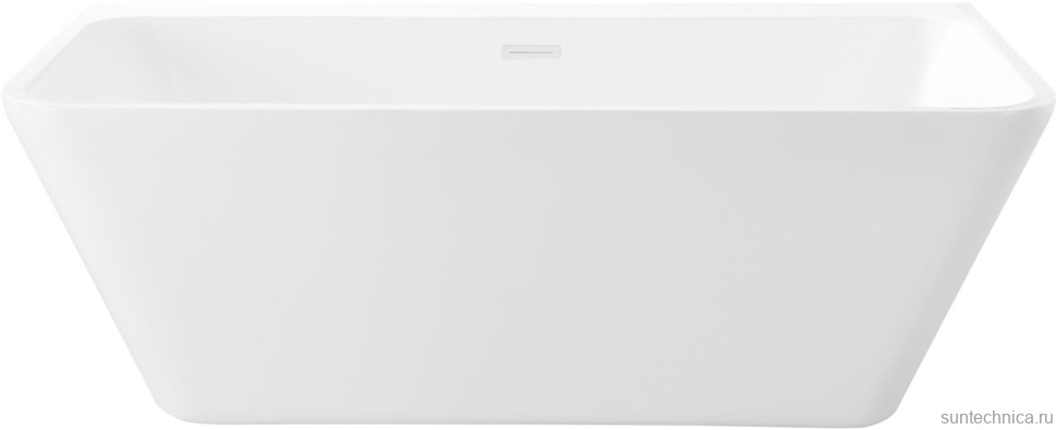 Акриловая ванна Aquanet Perfect 260050 170x75 см, отдельностоящая, белая, на ножках, со сливом-переливом