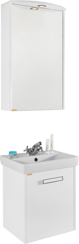 Мебель для ванной комнаты Vod-Ok Мона 50 белая