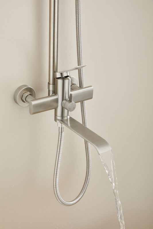 Душевая стойка BELZ B812 B24812-1 сатин