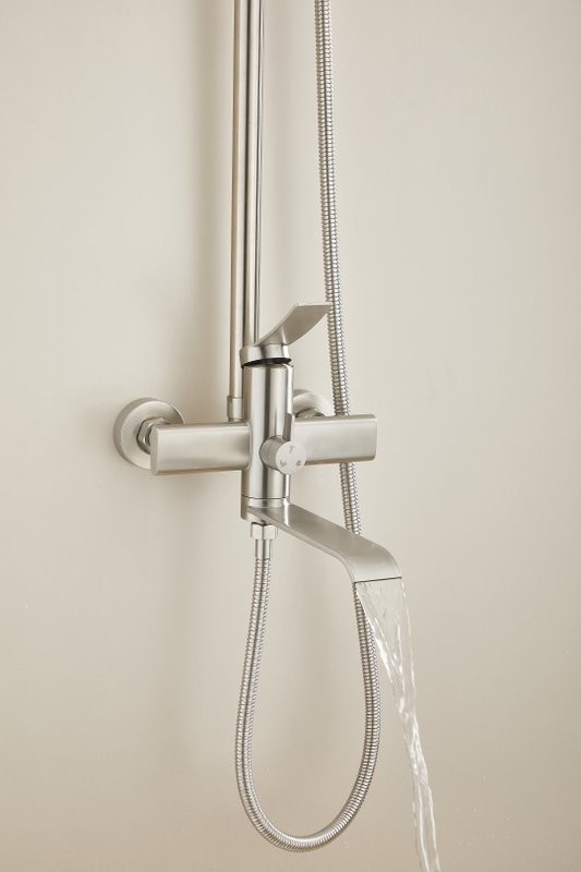 Душевая стойка BELZ B812 B24812-1 сатин