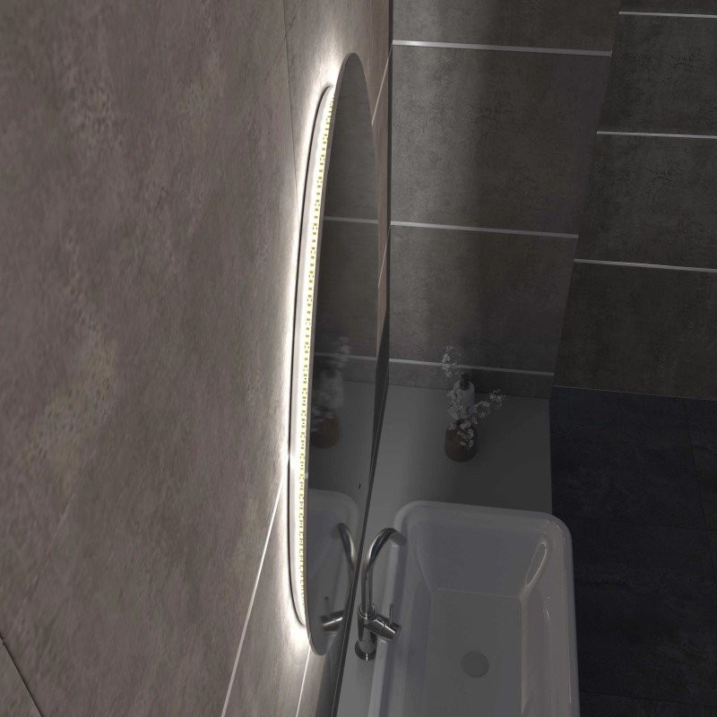 Зеркало Mixline Грейс -ТХ 70 с подсветкой, бесконтактный выключатель